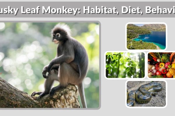 Dusky Leaf Monkey: Habitat, Diet, Behavior and Fascinating Facts