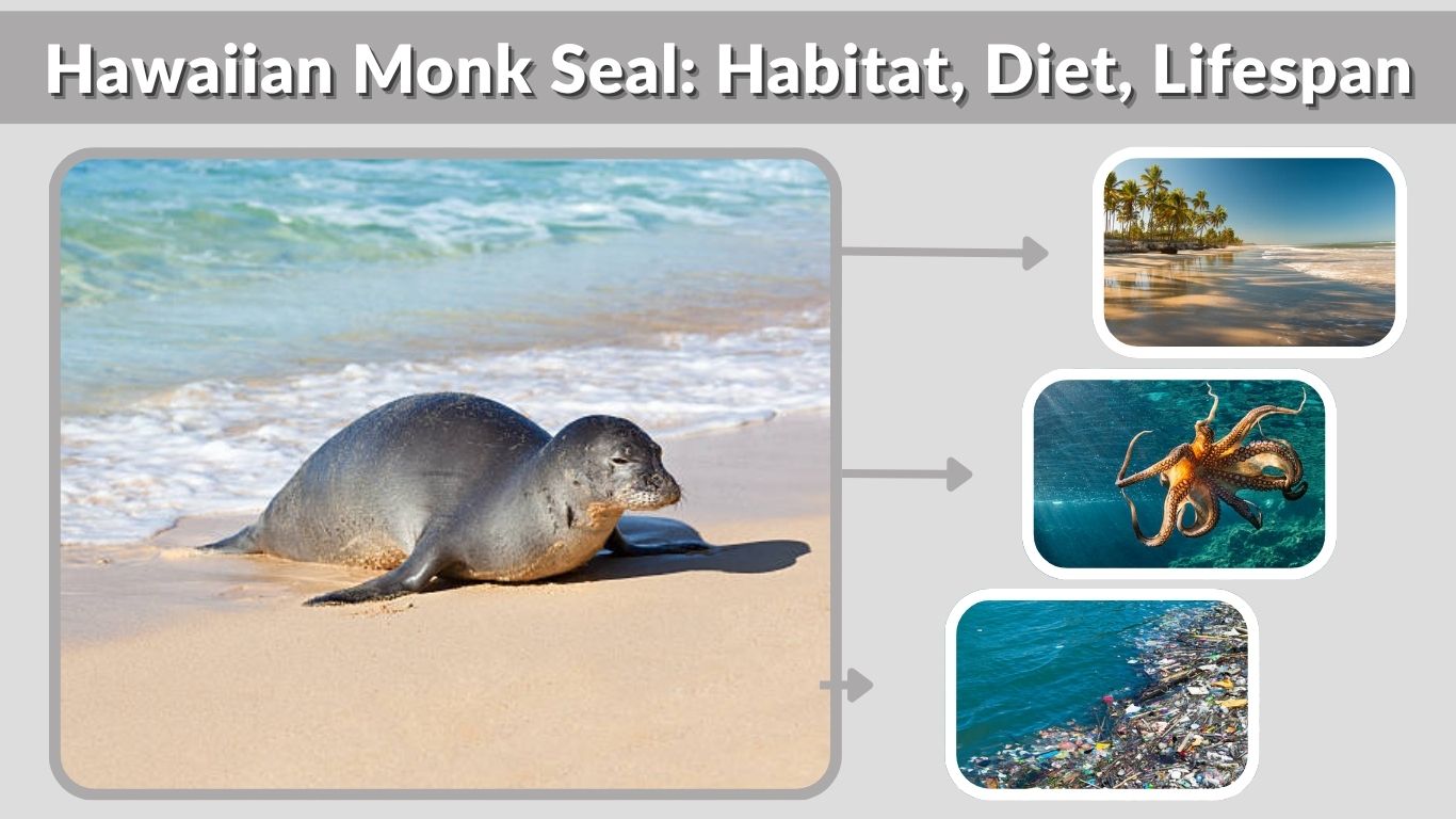 Hawaiian Monk Seal: Habitat, Diet, Lifespan, Life Cycle & Facts
