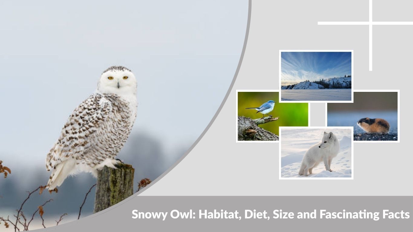 Snowy Owl: Habitat, Diet, Size and Fascinating Facts