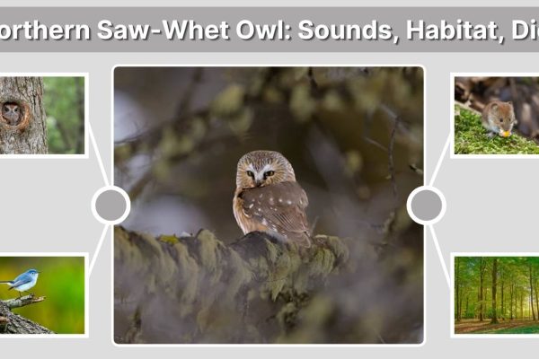 Northern Saw-Whet Owl: Sounds, Habitat, Diet & Interesting Facts