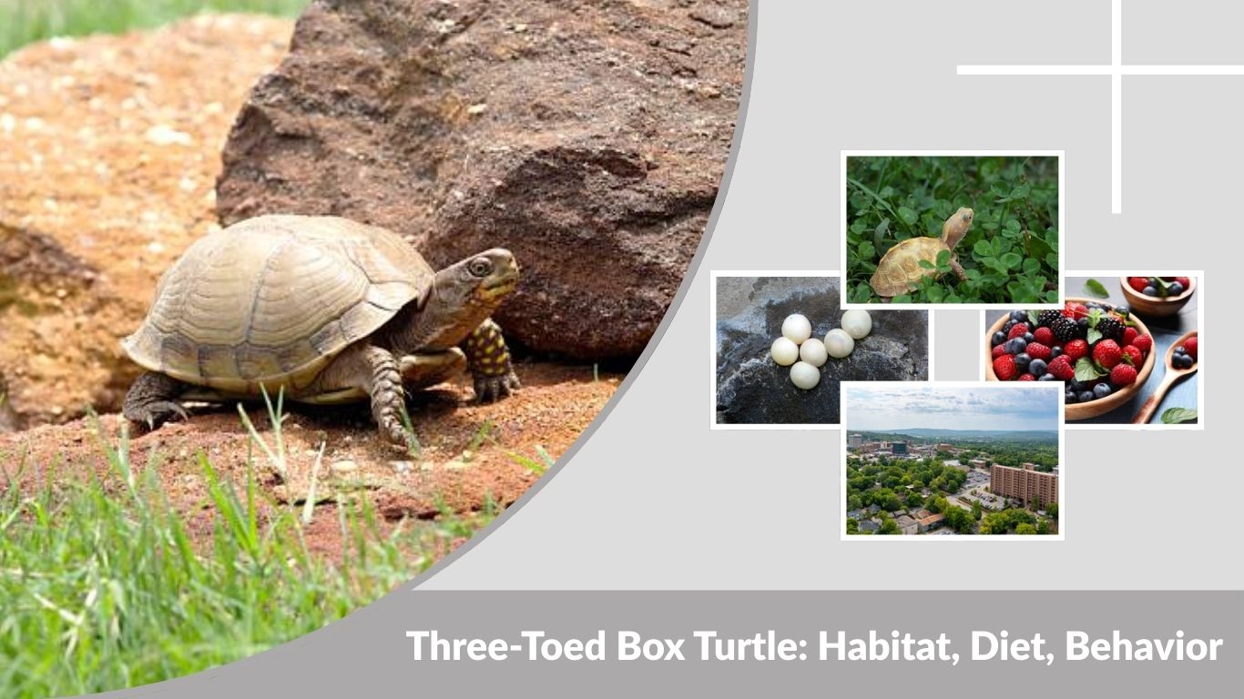 Three-Toed Box Turtle: Habitat, Diet, Behavior, and Conservation