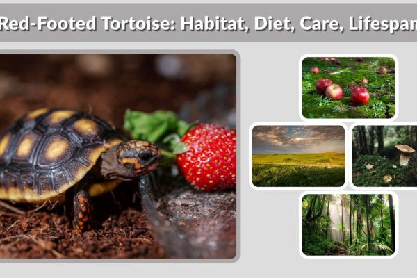 Red-Footed Tortoise: Habitat, Diet, Care, Lifespan, and Facts
