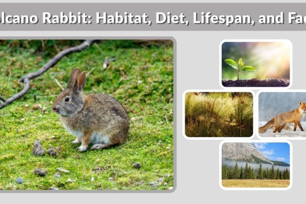 Volcano Rabbit: Habitat, Diet, Lifespan, and Facts