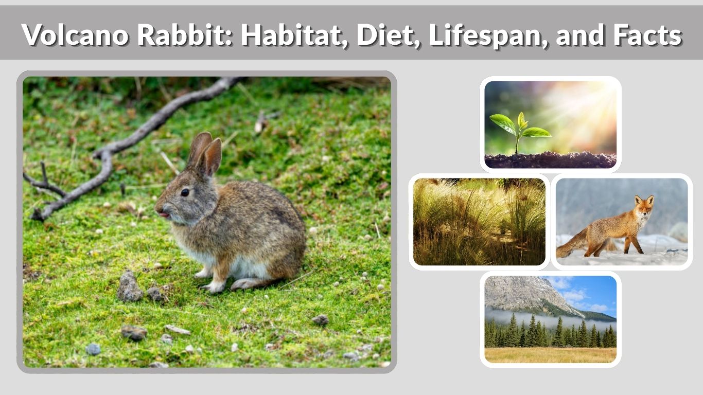 Volcano Rabbit: Habitat, Diet, Lifespan, and Facts