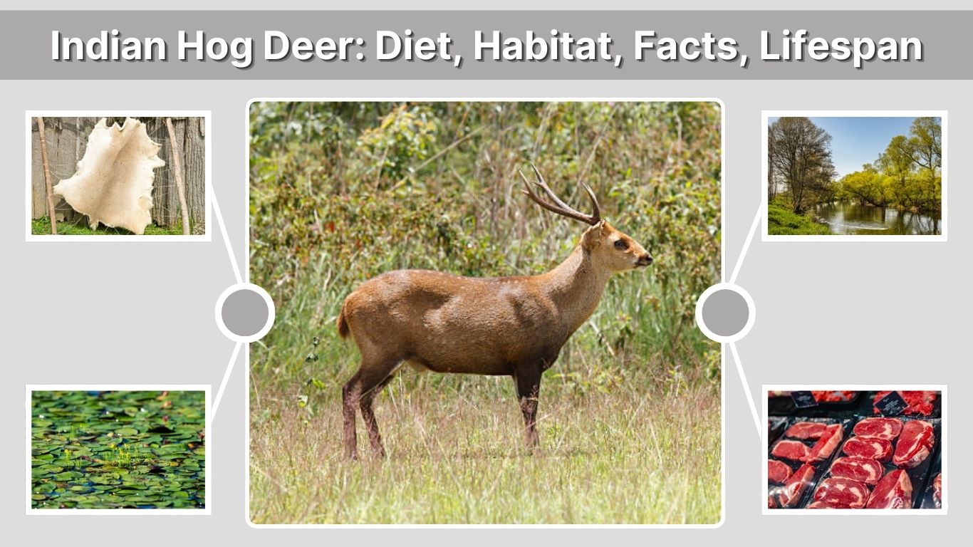 Indian Hog Deer: Diet, Habitat, Facts, Lifespan & Identification