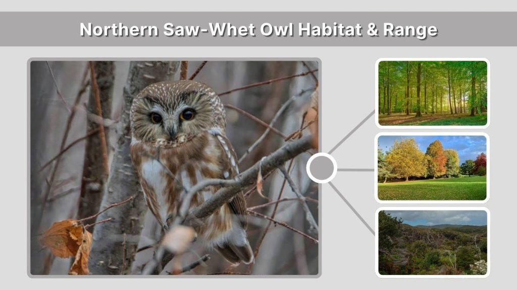 Northern Saw-Whet Owl Habitat & Range