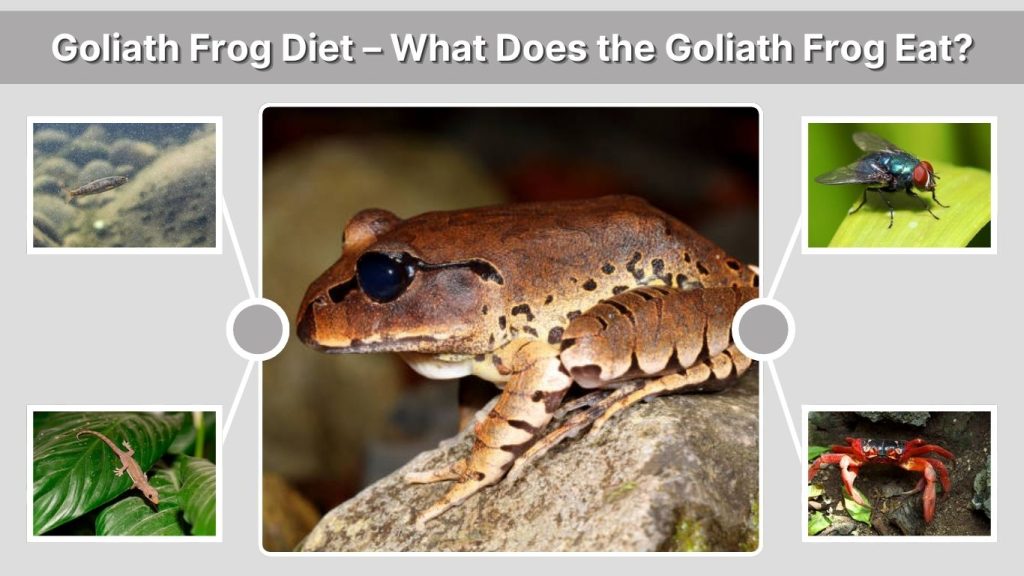 Goliath Frog Diet – What Does the Goliath Frog Eat?