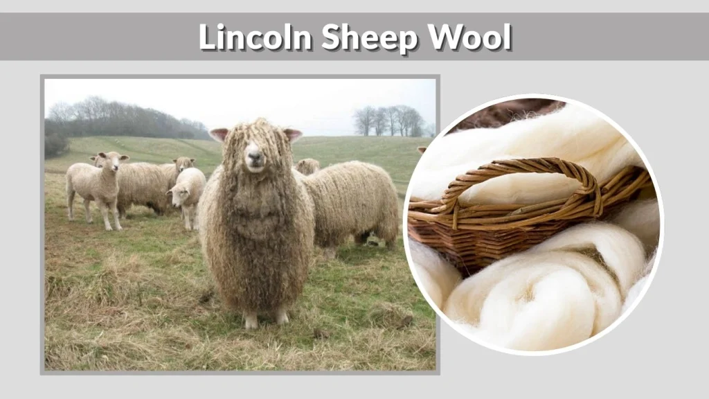 Lincoln Sheep Wool