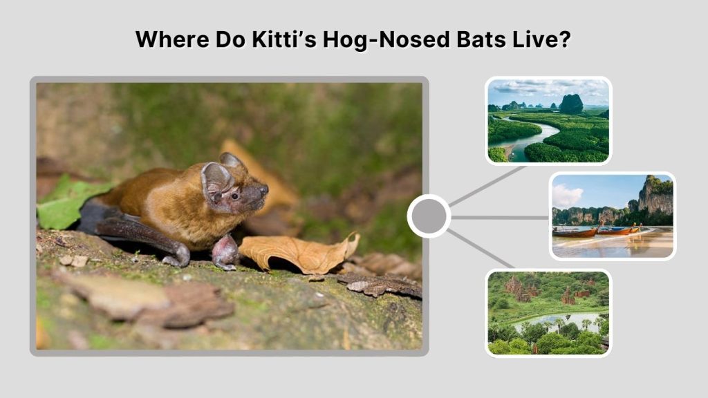 Where Do Kitti’s Hog-Nosed Bats Live?