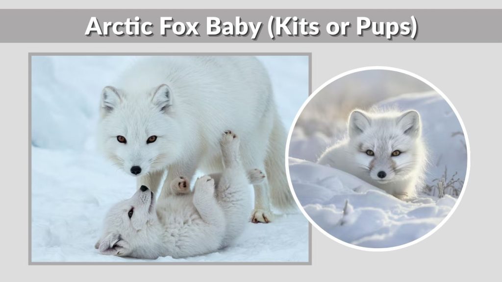 Arctic Fox Baby (Kits or Pups)