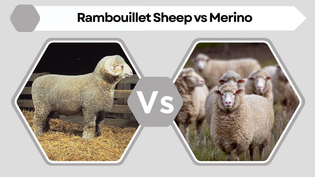 Rambouillet Sheep vs Merino