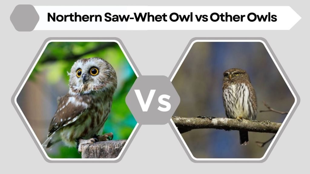 Northern Saw-Whet Owl vs Other Owls