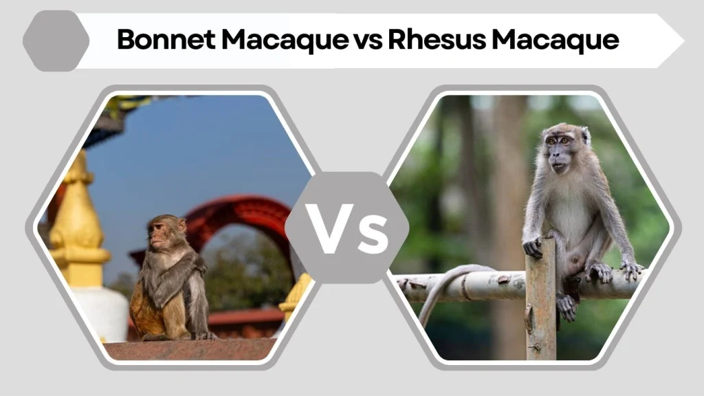 Bonnet Macaque vs Rhesus Macaque