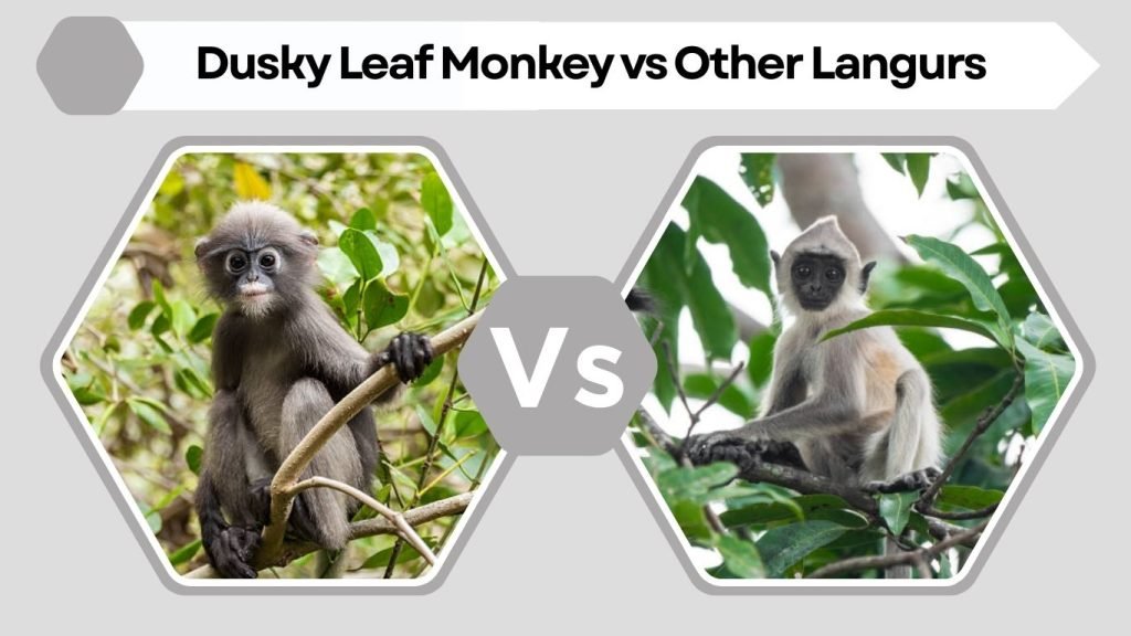 Dusky Leaf Monkey vs Other Langurs