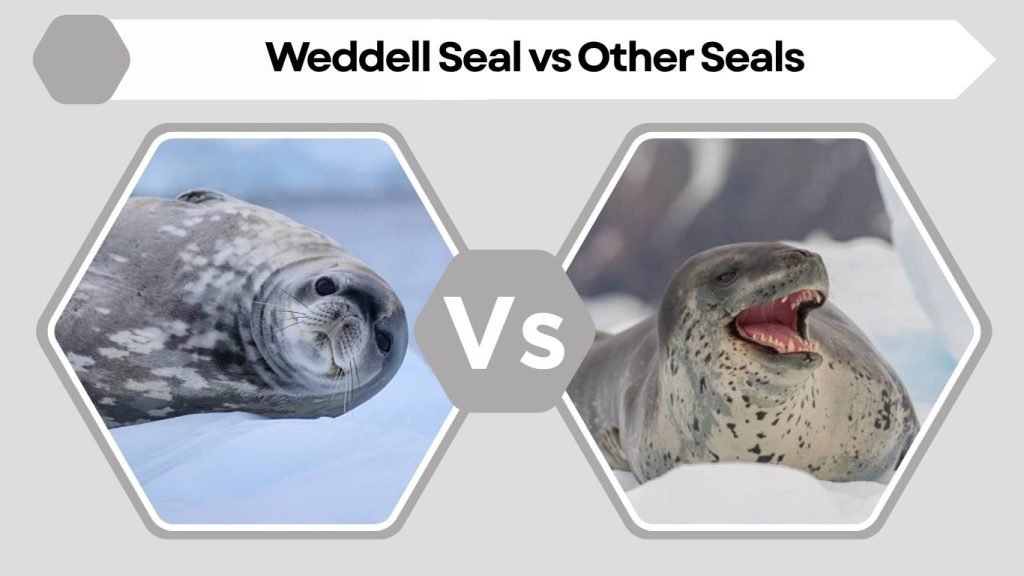 Weddell Seal vs Other Seals