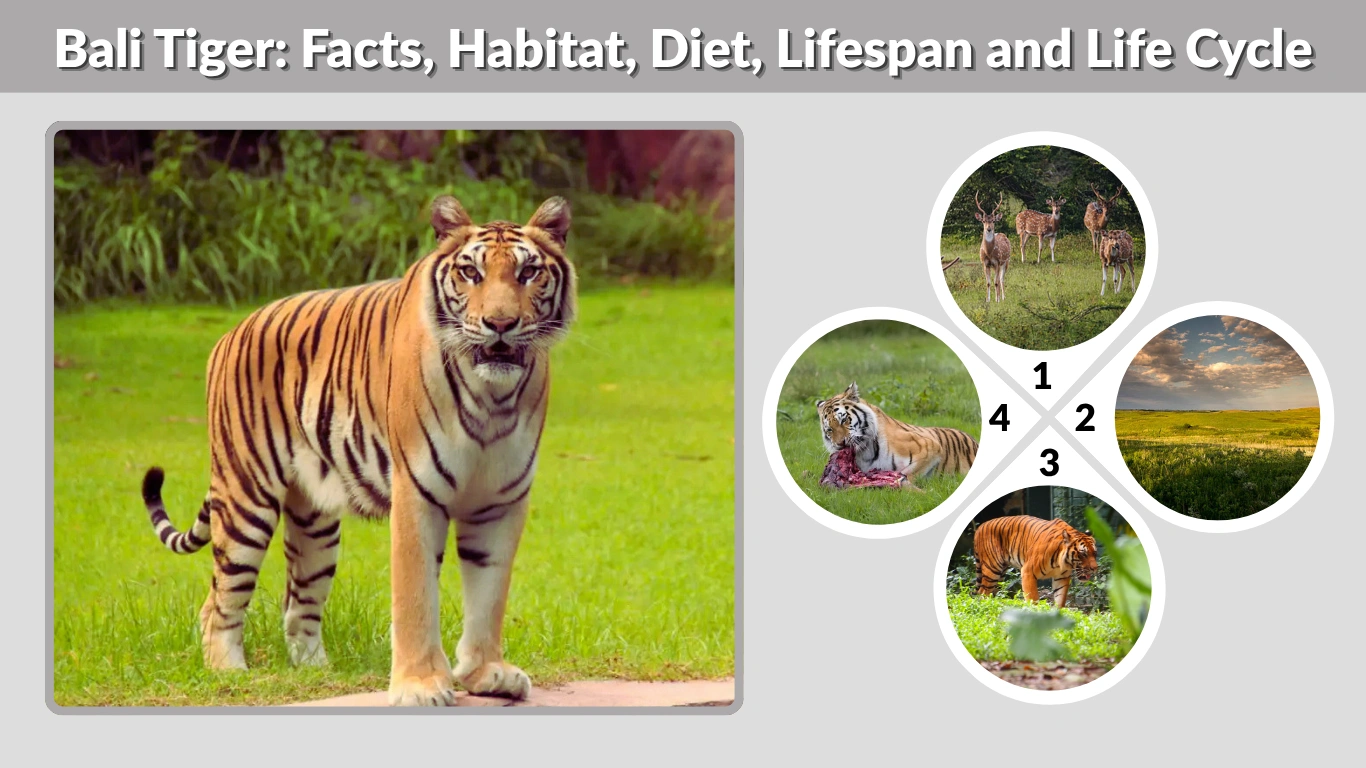 Bali Tiger Facts, Habitat, Diet, Lifespan and Life Cycle