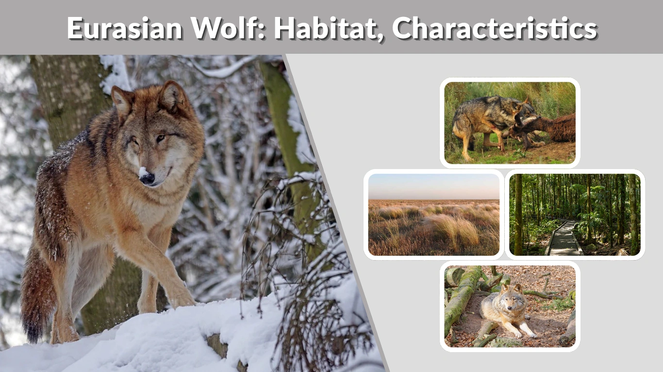 Eurasian Wolf Habitat, Characteristics, Diet & Fascinating Facts