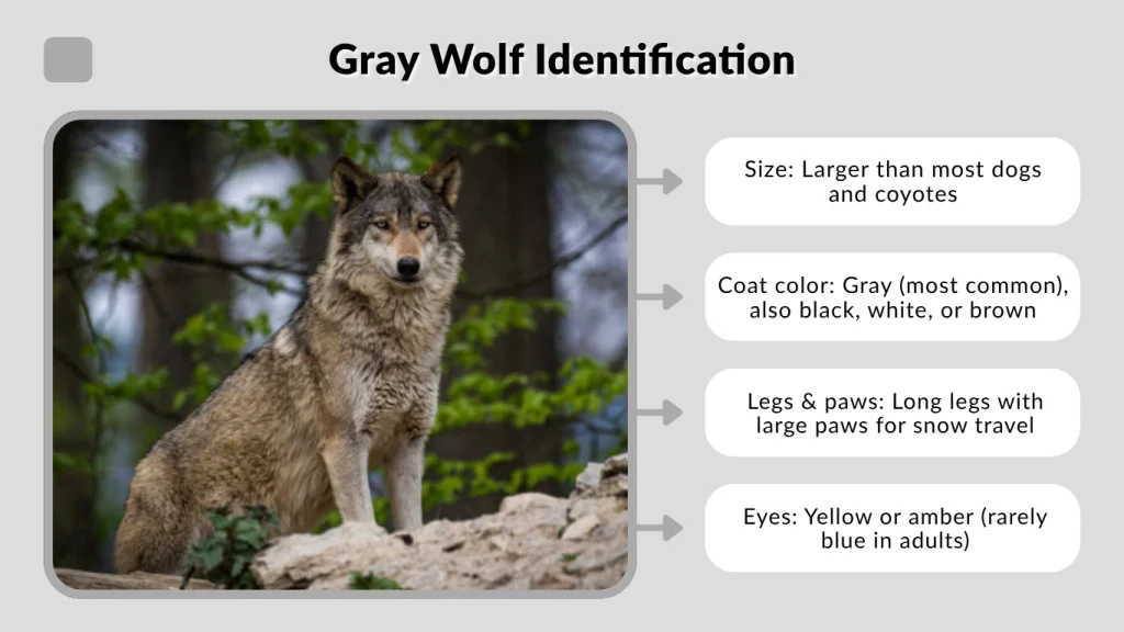 Gray Wolf Identification