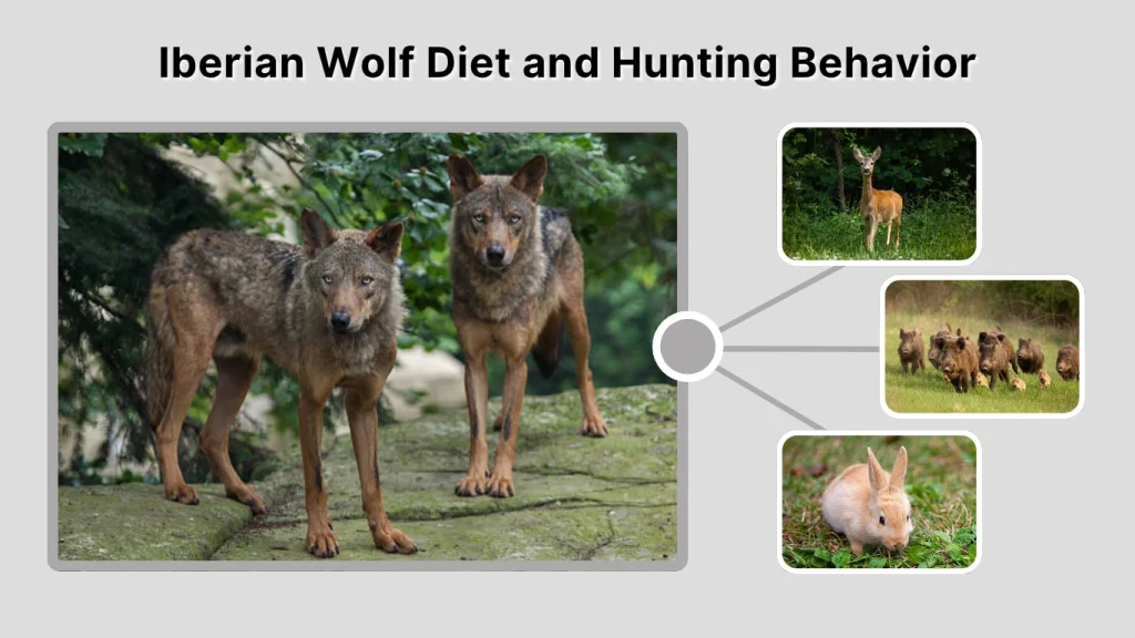 Iberian Wolf Diet and Hunting Behavior