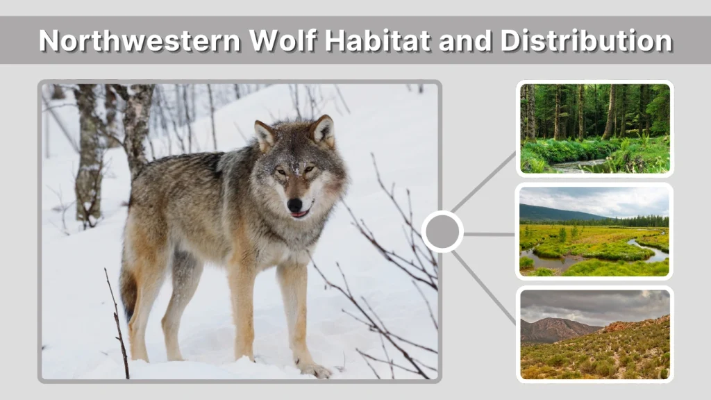 Northwestern Wolf Habitat and Distribution