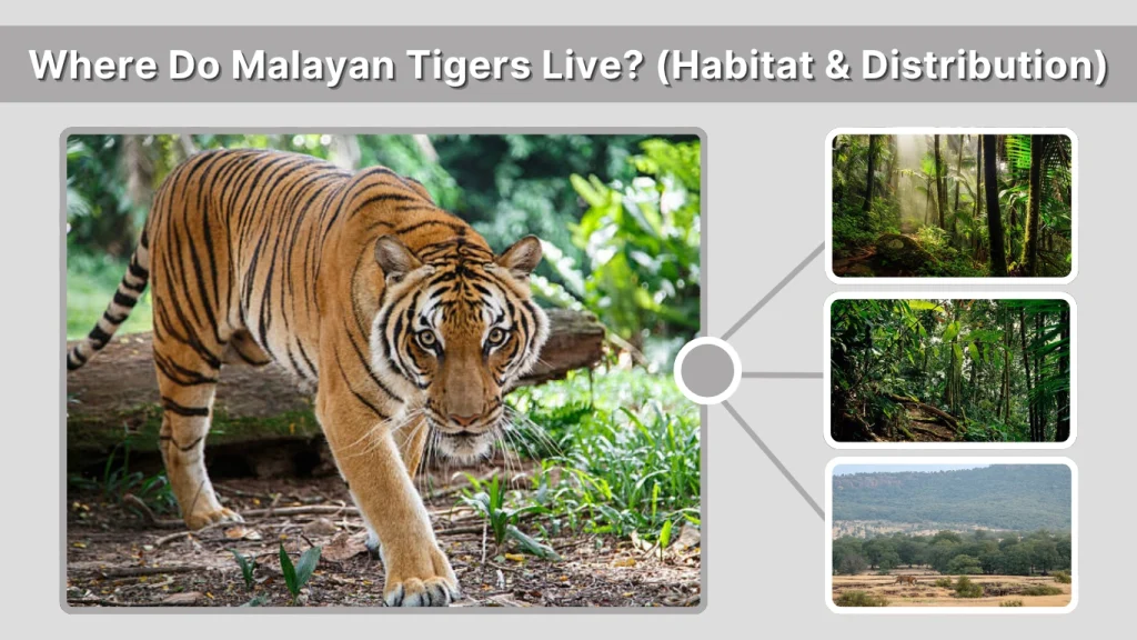 Where Do Malayan Tigers Live (Habitat & Distribution)