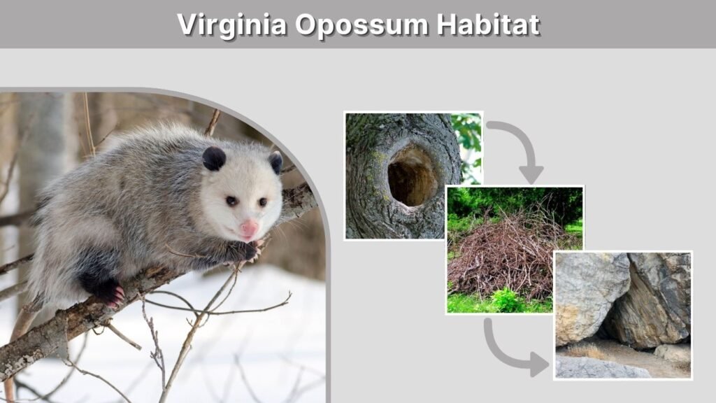 Virginia Opossum Habitat