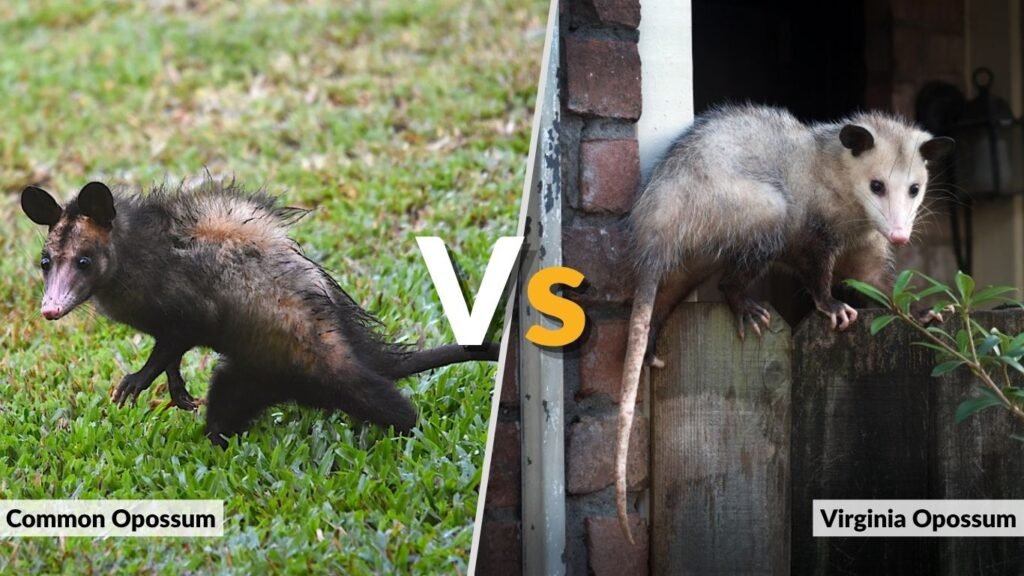 Common Opossum vs Virginia Opossum