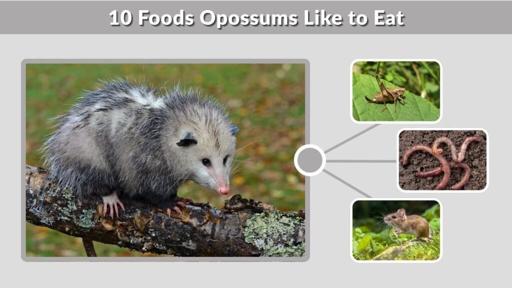 10 Foods Opossums Like to Eat