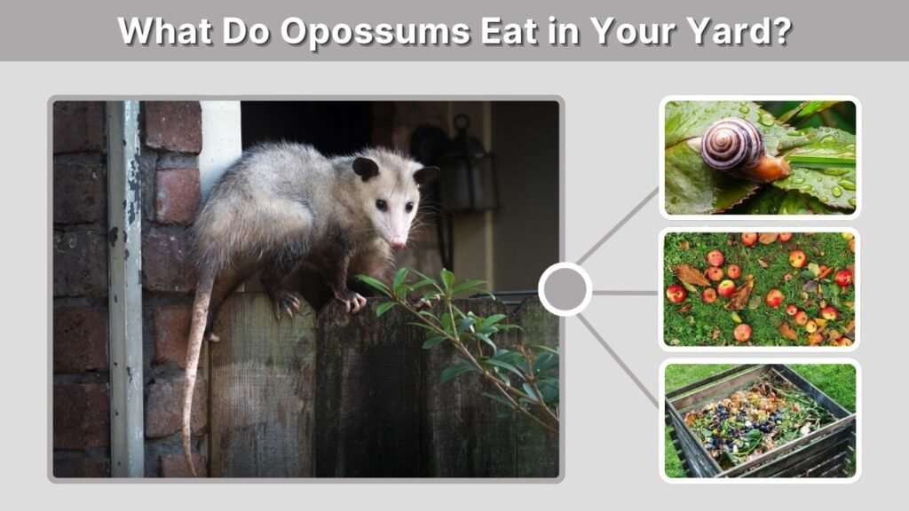 What Do Opossums Eat in Your Yard?