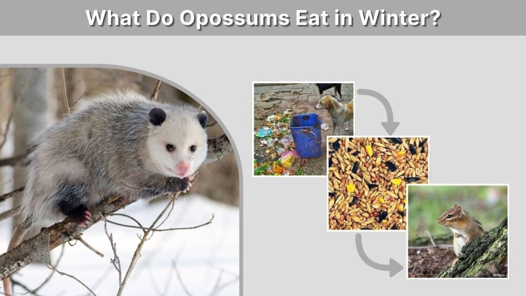 What Do Opossums Eat in Winter?