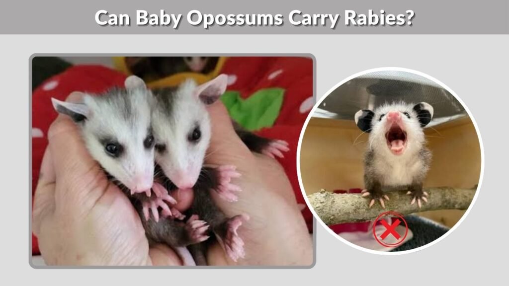 Can Baby Opossums Carry Rabies?