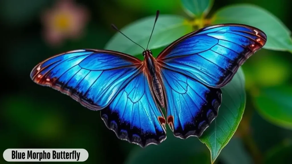 Blue Morpho Butterfly