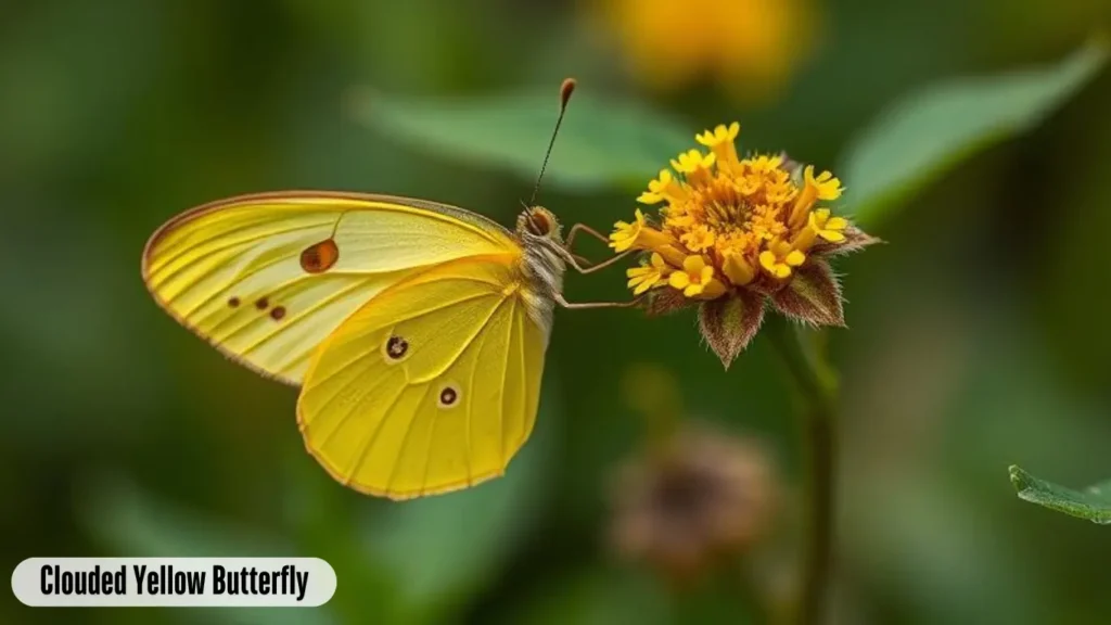Clouded Yellow Butterfly