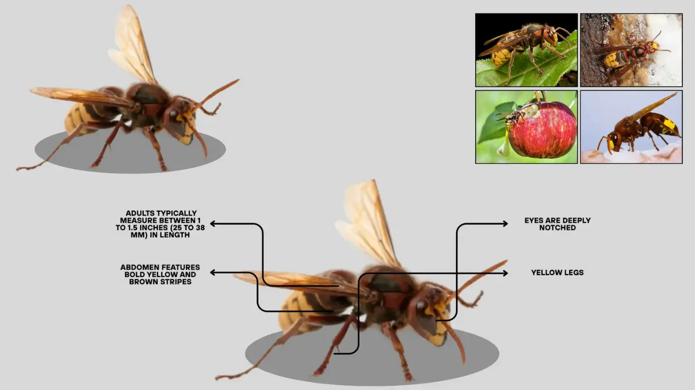 European Hornet (Vespa crabro) Nest, Size, Sting & Pictures