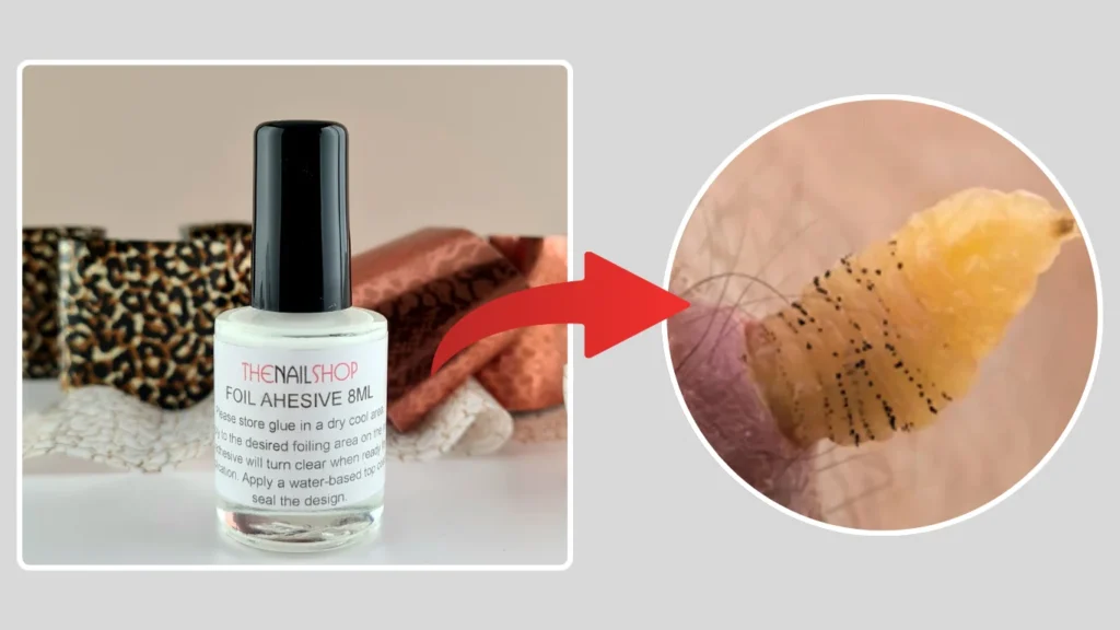 Nail Polish or Glue Sealing