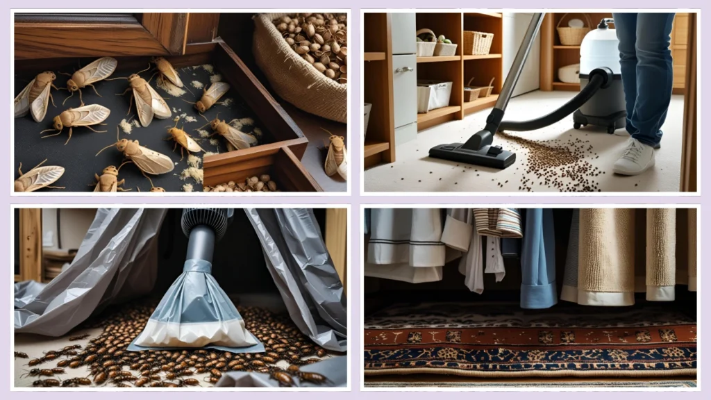 Clean Infested Areas Thoroughly