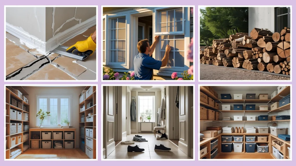 To keep them out of your home: