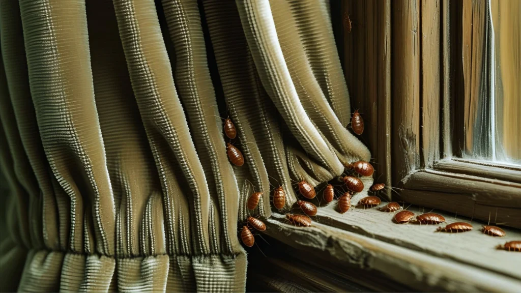 Inspect Curtains and Window Frames