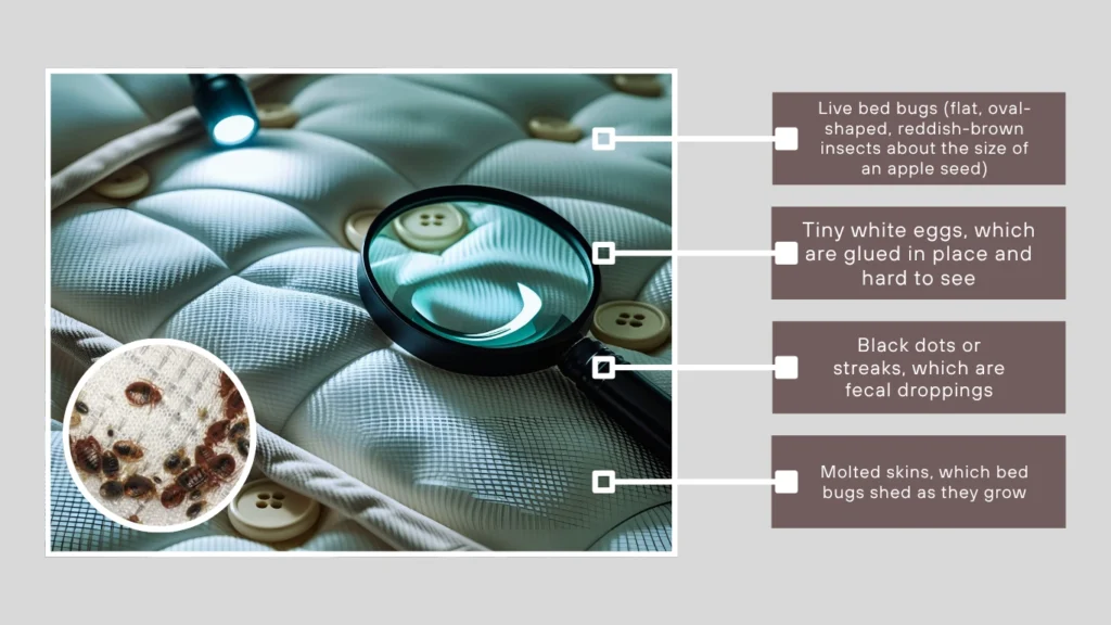 Inspect Mattress Seams and Tufts