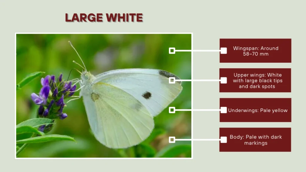 Large White Butterflies