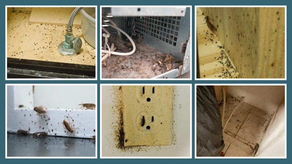 Signs You Have a Roach Problem