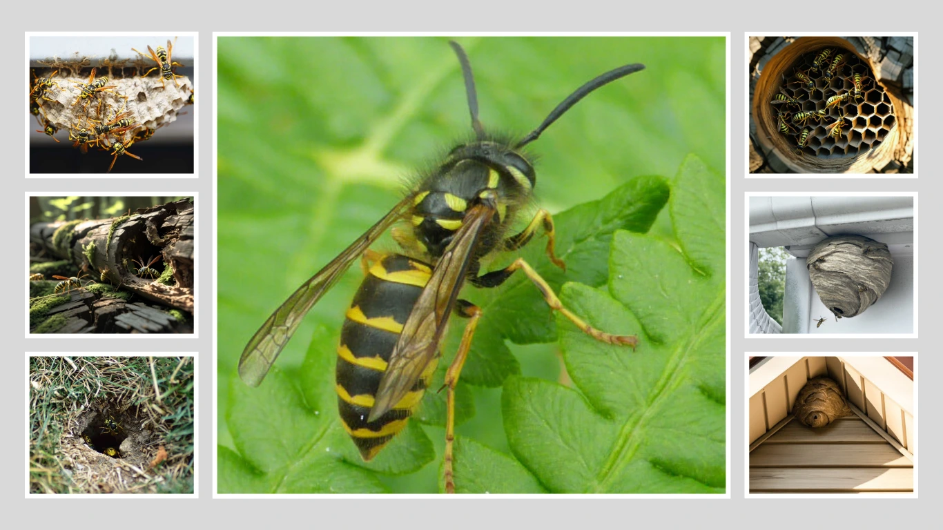 Where Do Common Wasps Live Habitat & Seasonal Behavior