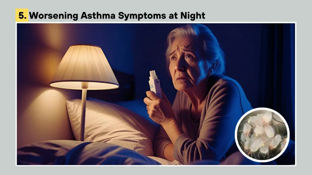 5. Worsening Asthma Symptoms at Night