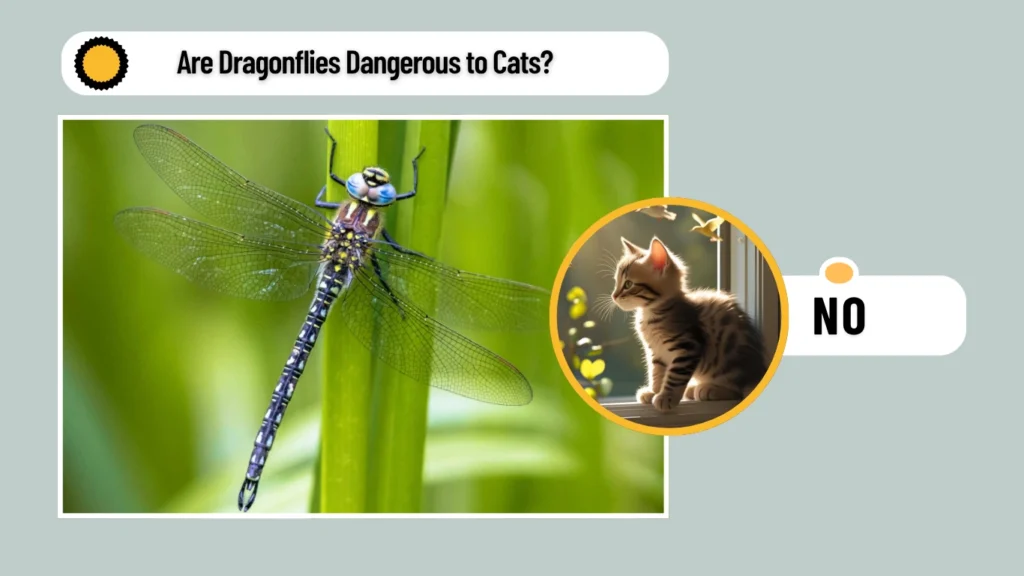 Are Dragonflies Dangerous to Cats