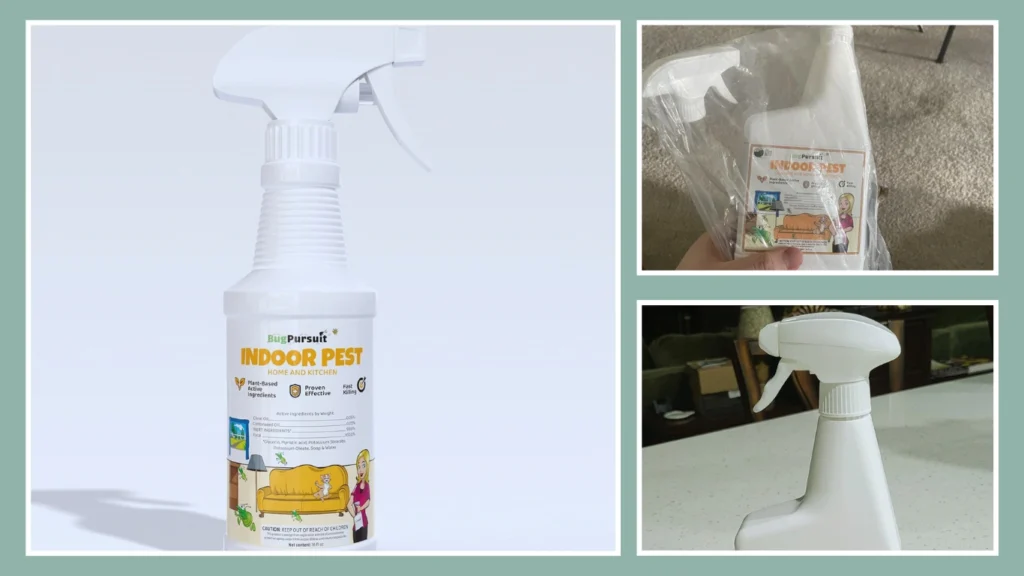 BugPursuit Bed Bug Control Spray – Natural Household Solution