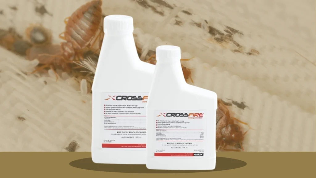 Crossfire Bed Bug Concentrate with USA Supply Gloves (13 oz)