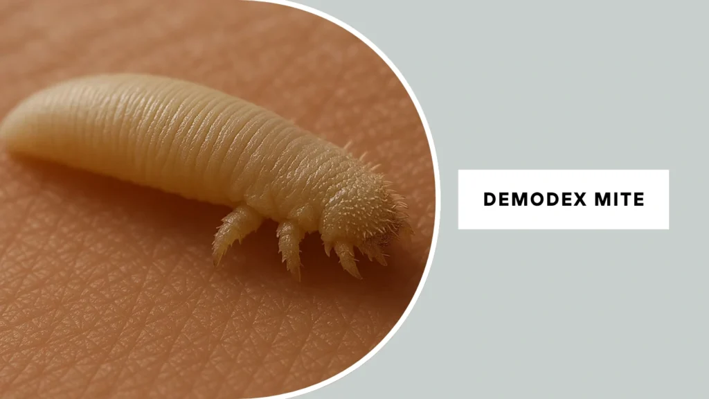Demodex Mite (Demodex folliculorum)