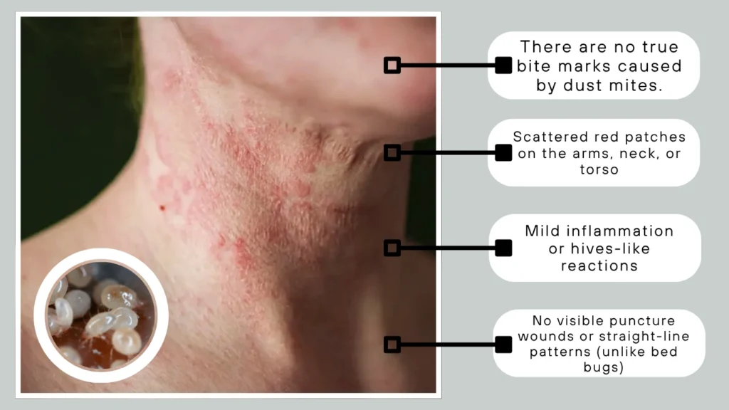 Dust Mite Bites Symptoms Identification With Pictures Dust Mite Bites Symptoms Identification With Pictures