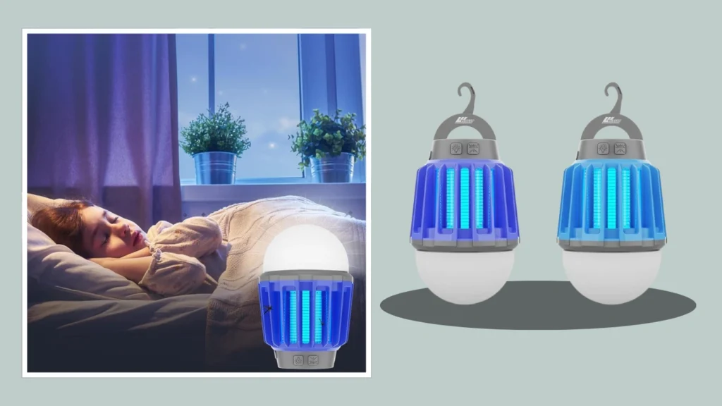 Electric Rechargeable Portable Bug Zapper – B0CQM7W6XN