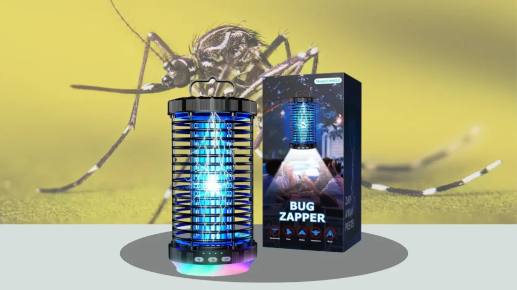 Upgraded Rechargeable Cordless Waterproof Mosquito Zapper (2025 Model)